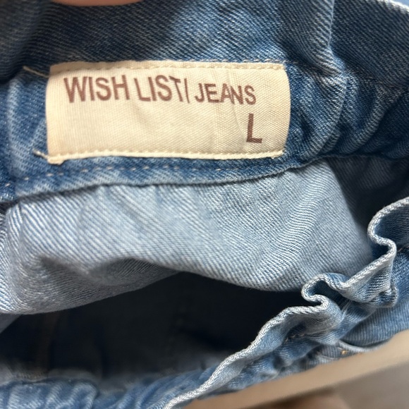 Wishlist High Waist Denim Blue Shorts - Picture 5 of 6